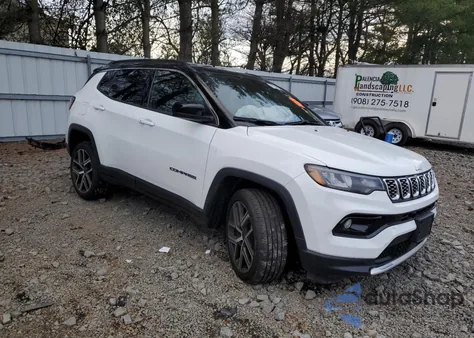 2025 Jeep Compass Limited z USA, uszkodzony, nr VIN 3C4NJDCN2ST608710